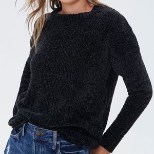super soft oversized chenille sweater